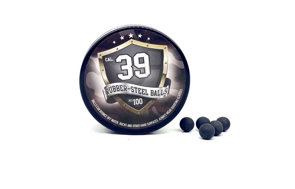 Rubber Balls .39 cal vasporos gumilövedék