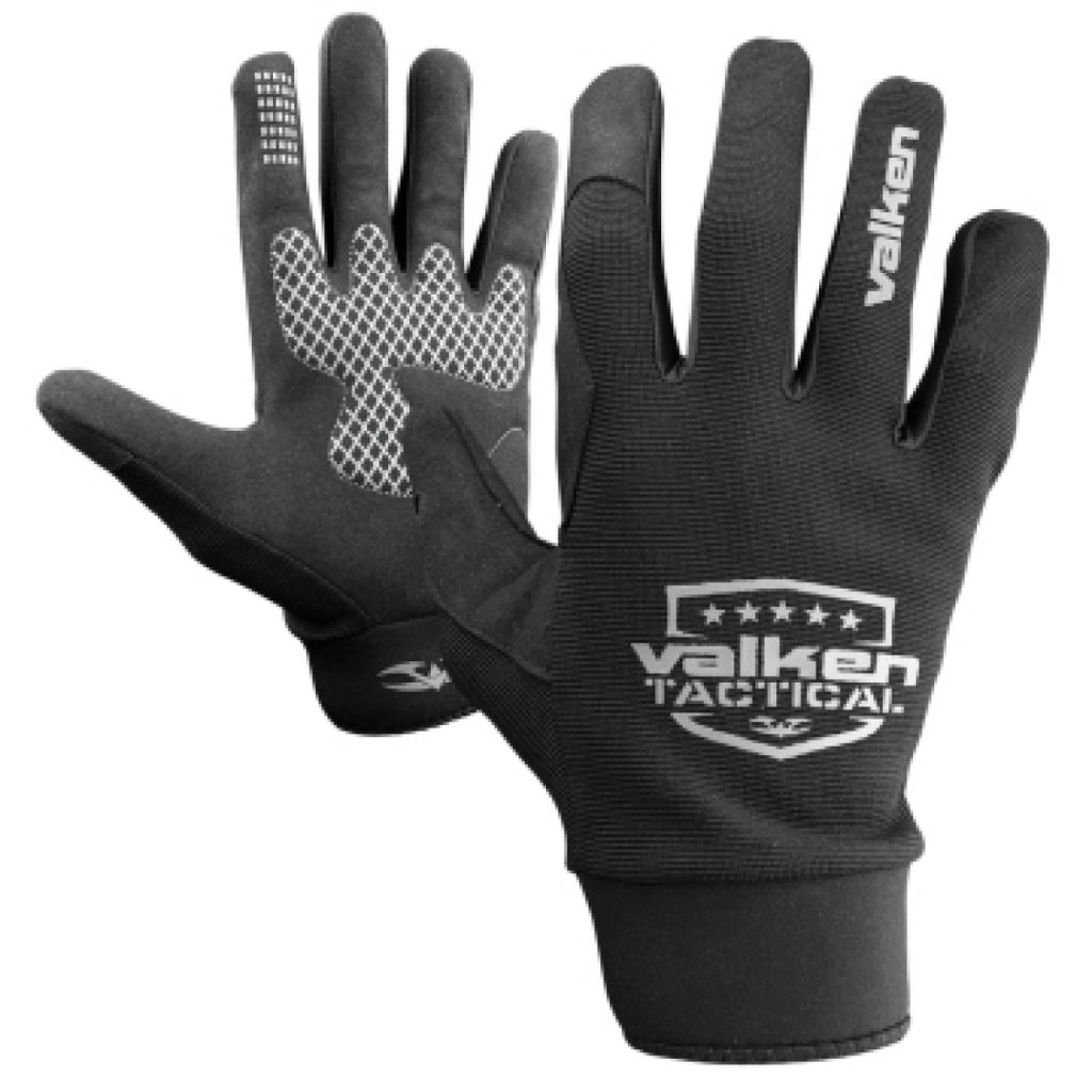 Valken Gloves Sierra II black paintball kesztyű