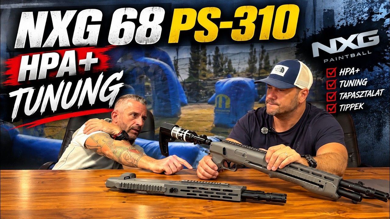 Umarex NXG PS-310 HPA+ tuning és teszt – mit lehet kihozni belőle?