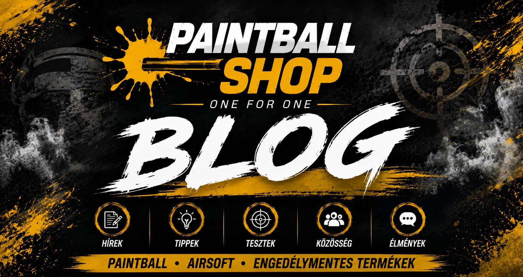 Airsoft, Paintball és Engedélymentes fegyverek. Újdonságok és hírek