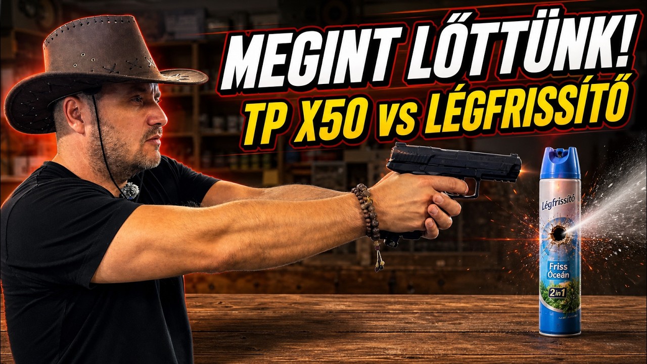 TP X50 teszt – Mire képes egy légfrissítő sprayvel szemben?