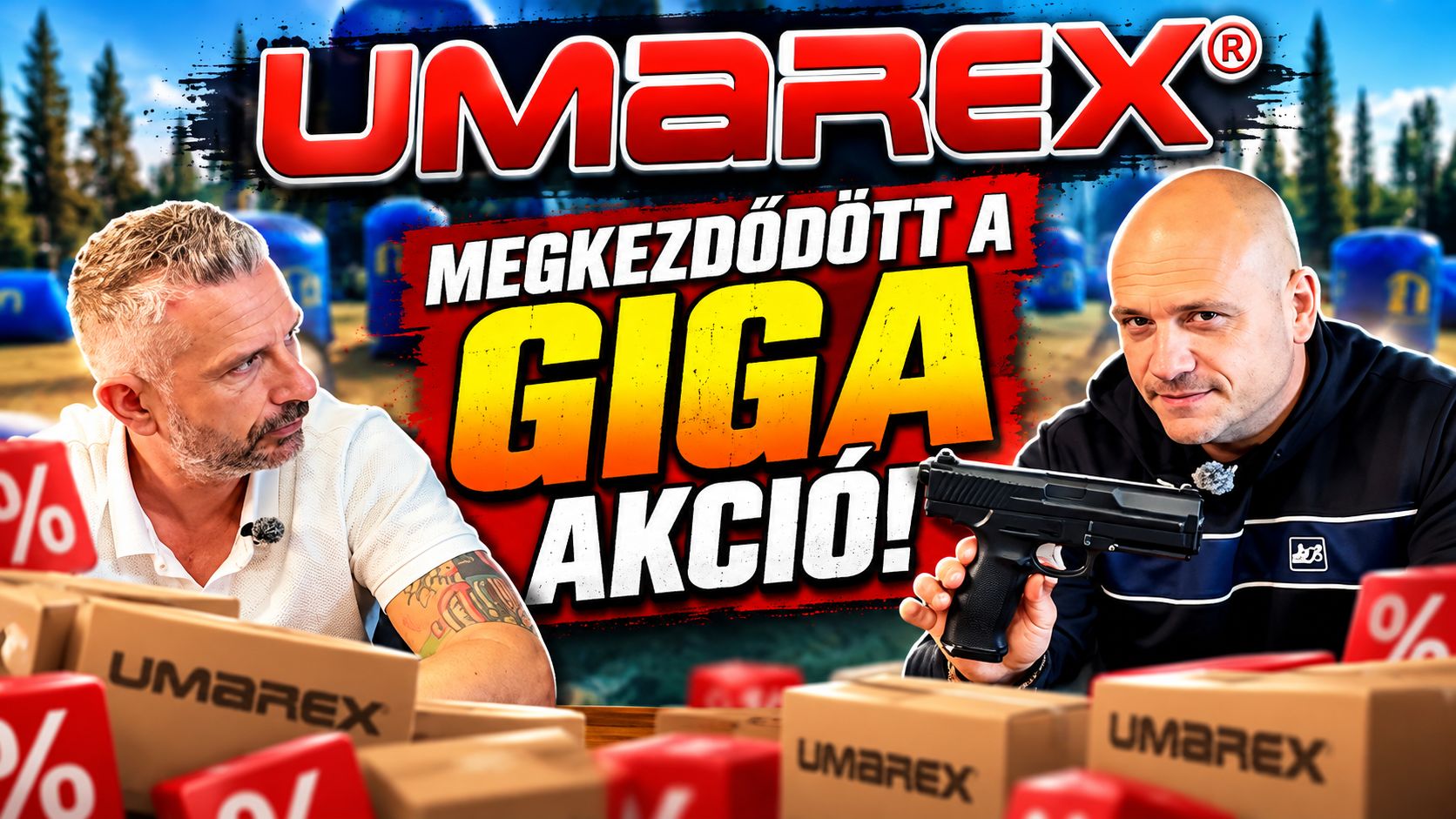 Umarex T4E akció 2026 – Impax P68, TR68 és Glock 17 Gen5 kedvezőbb áron