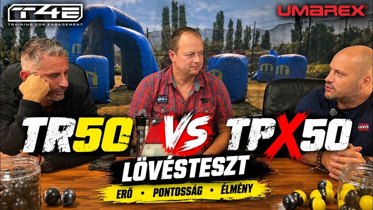 Umarex TP X50 vs TR50 Gen2 – lövésteszt és összehasonlítás