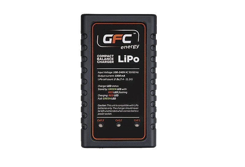 Airsoft GFC Energy LiPo smartcharger akkumulátor töltő
