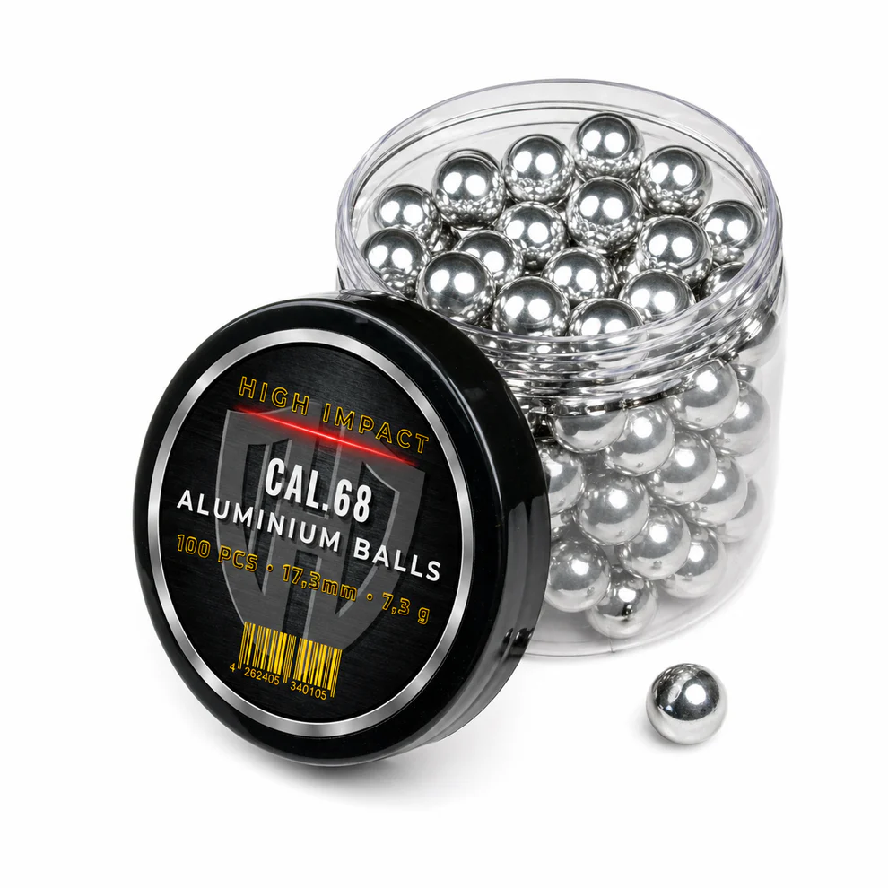 Aluminium lövedék .68 cal