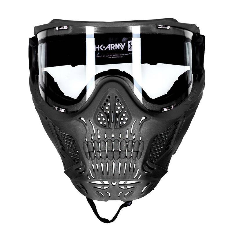 Hk Army HSTL SKULL GOGGLE - BLACK W/ CLEAR LENS