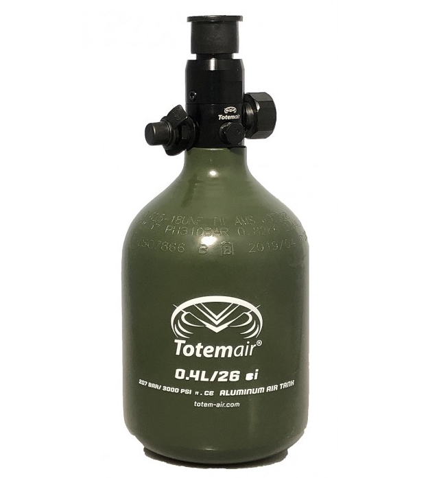 Totem Air System 0.4L/26ci 3000psi Paintball palack