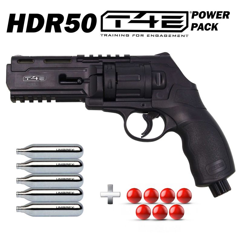 Umarex Power Pack T4E HDR 50 RAM Paintball Revolver cal.50