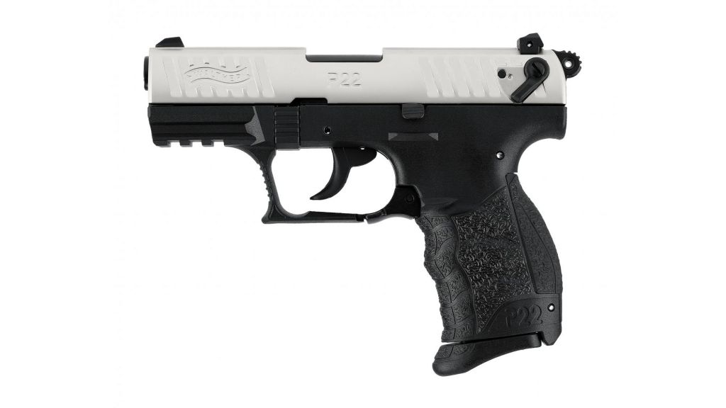 Walther P22 Q nikkel 9mm PAK gázpisztoly