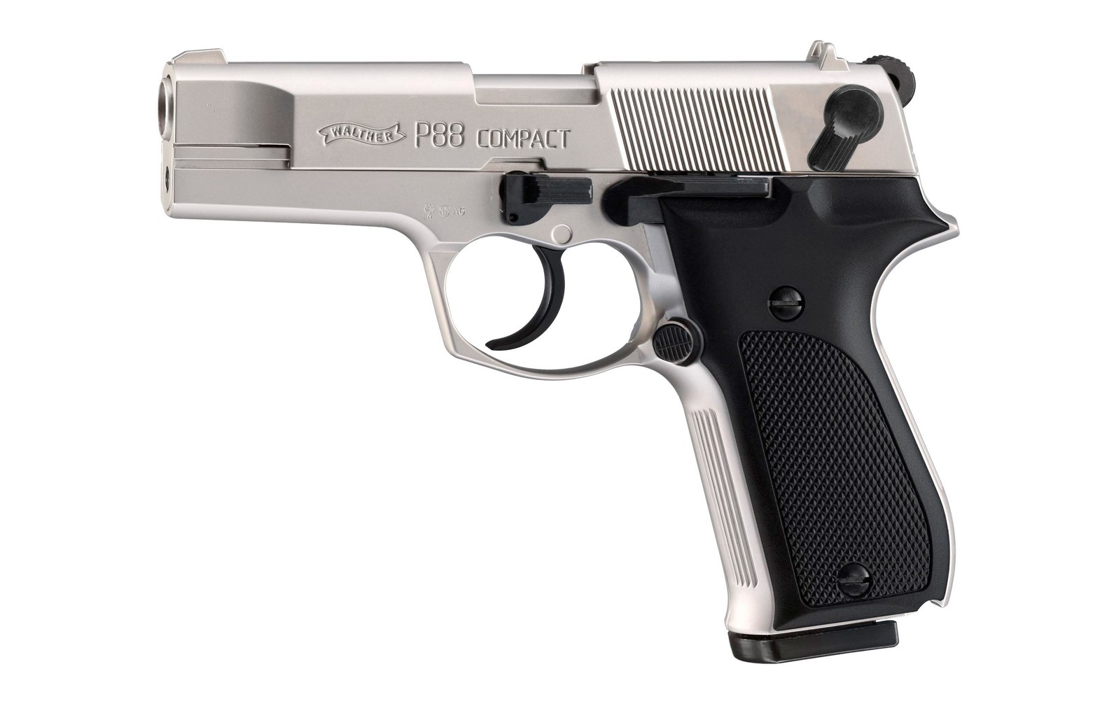 Walther P88 gázpisztoly Nikkel 9mm PAK