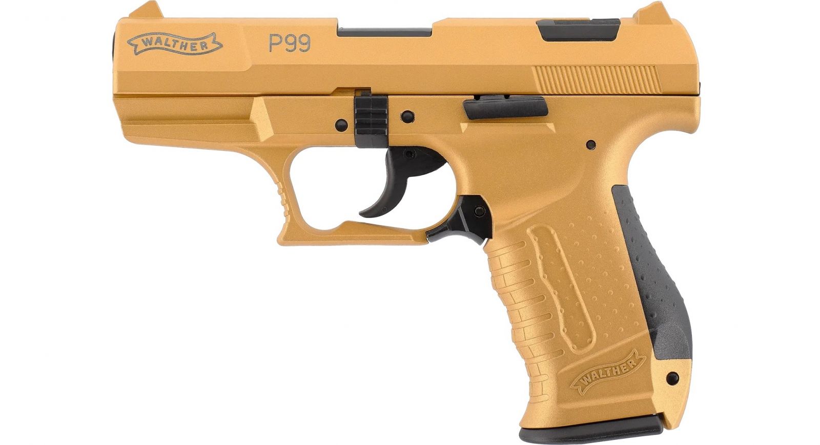 Walther P99 arany cerakote gázpisztoly 9mm PAK
