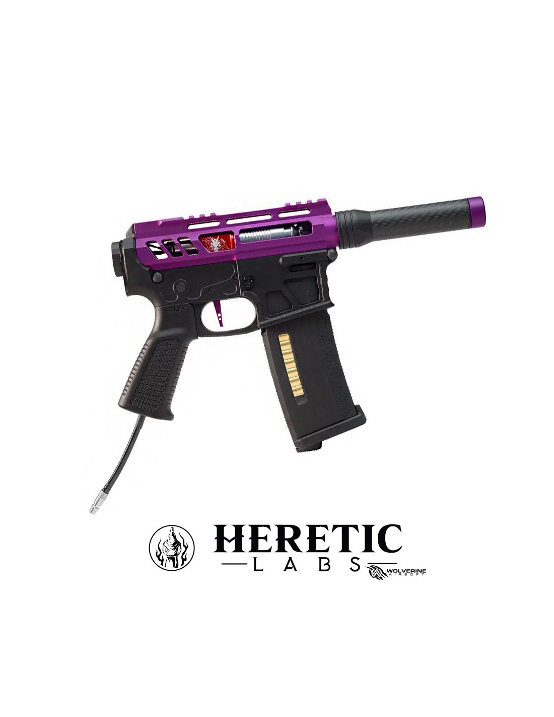 Wolverine Heretic Labs MTW Heretic Article I – Purple HPA Speedsoft Airsoft Replika